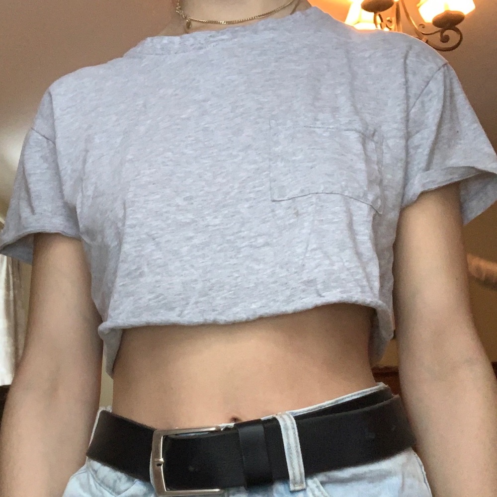 Garage Cropped Pocket Tee